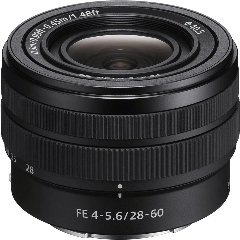 Sony Full Frame E-Mount Lens SEL2860 - The world’s smallest & lightest* full-frame E-mount standard zoom lens