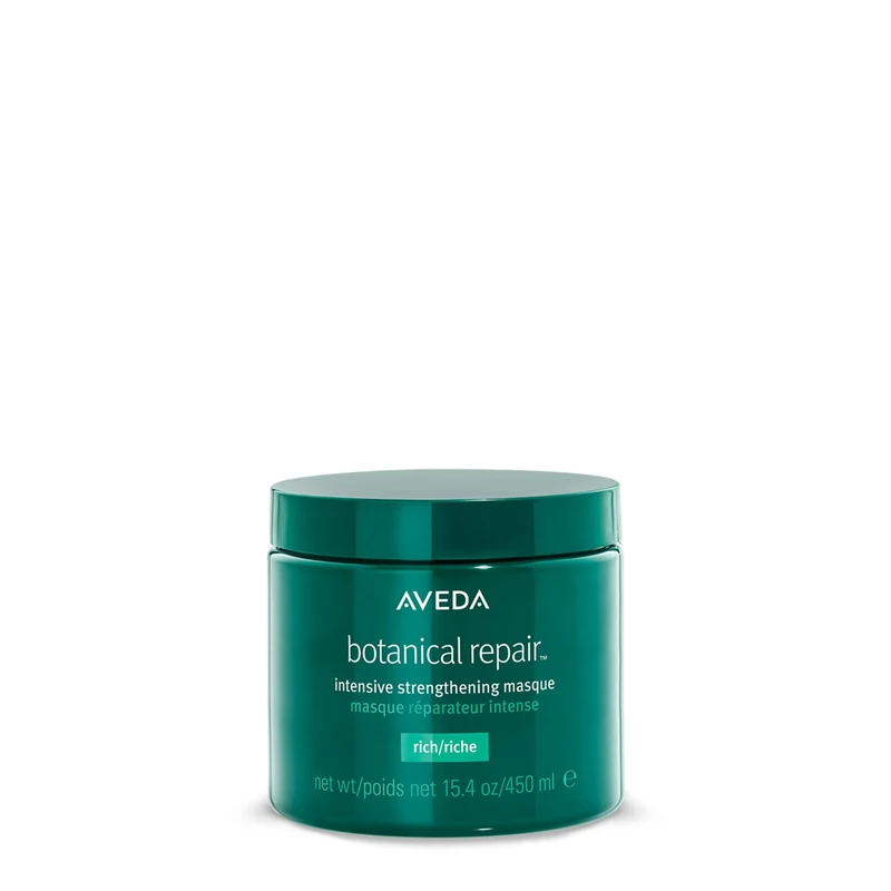 Aveda Botanical Repair Intensive Strengthening Masque Rich | Bond-Building Hair Mask for Stronger Hair | Deep Conditioner | Detangles, Softens Medium to Thick Hair | 94% Naturally Derived*, 450ml