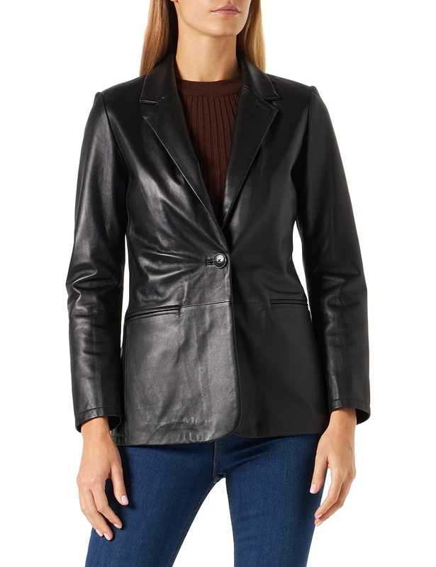 Oakwood Women's Meg Blazer, Black, XL