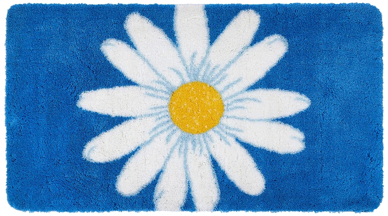 Spirella Textile Rug Anna Sky 65 x 120 cm 1204394, White, Standard - Image 1