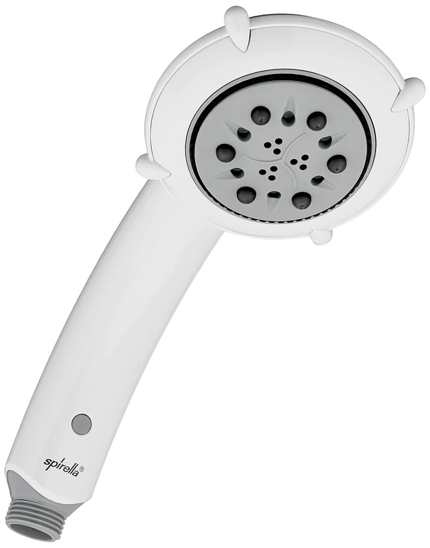 Spirella AQUALINE Shower Handle Capri 3 Jets White 1202618, White, Standard - Image 1