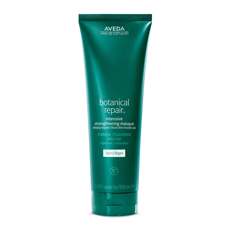 Aveda Botanical Repair Intensive Strengthening Masque Light | Bond-Building Hair Mask for Stronger Hair | Deep Conditioner | Detangles, Softens Fine to Medium Hair | 98% Naturally Derived*, 350ml