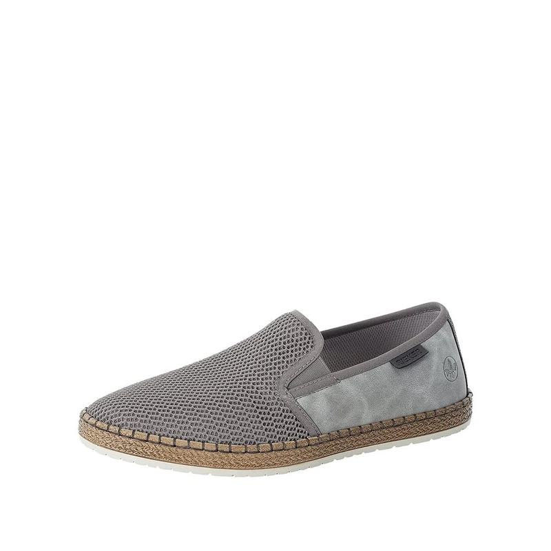 Rieker Men's B5265 Slipper, Grey, 8 UK