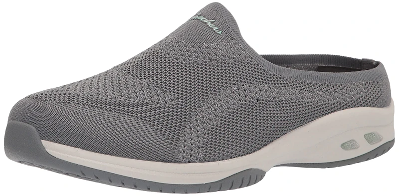 Skechers Womens Commute Time - in Knit to Win Clog, Gry, 8.5 US