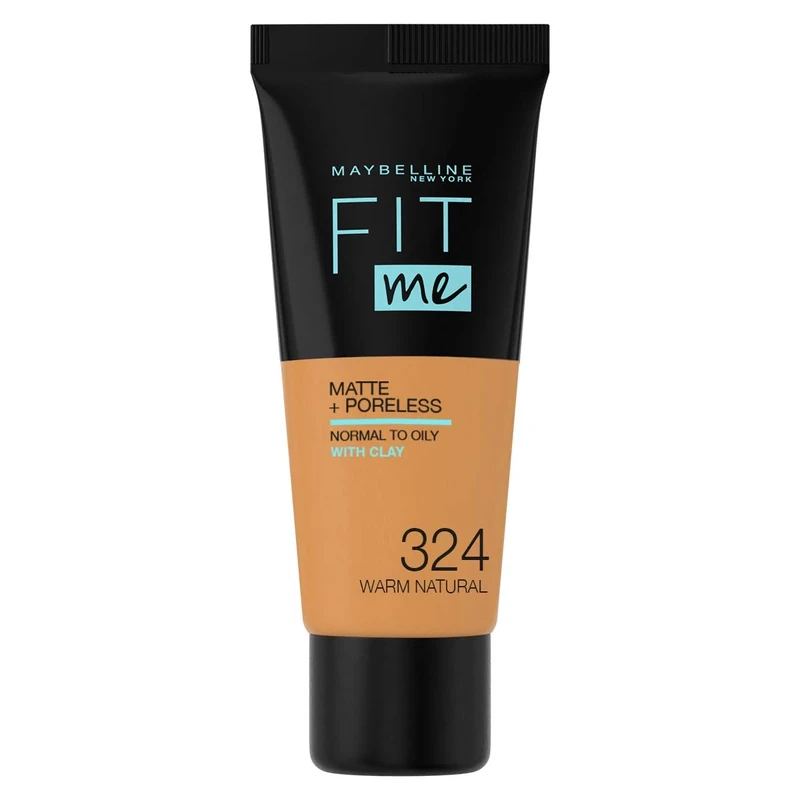 Maybelline Fit Me Matte Liquid Foundation - Warm Natural 324