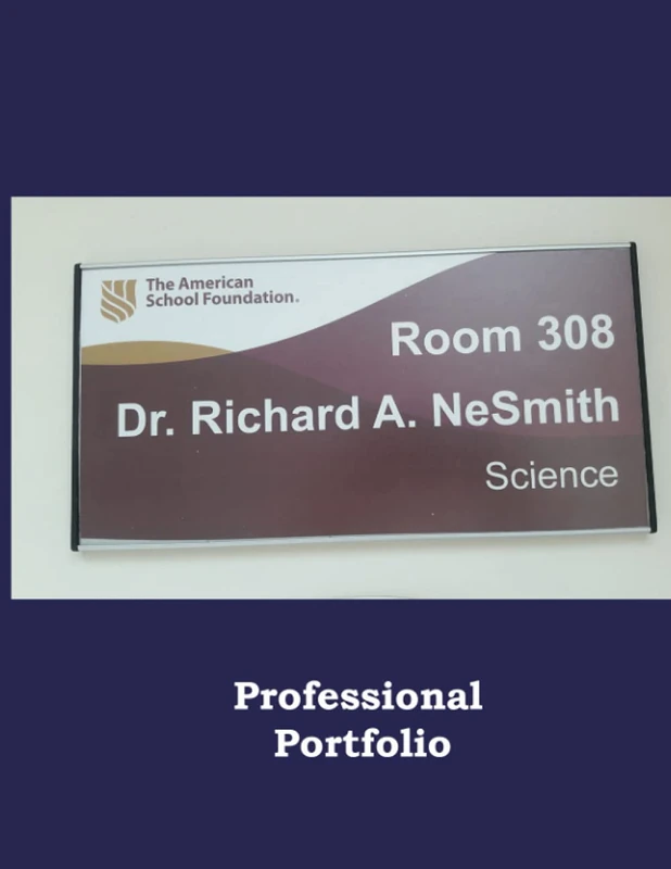 Dr. Richard A. NeSmith: Professional Portfolio - Image 1