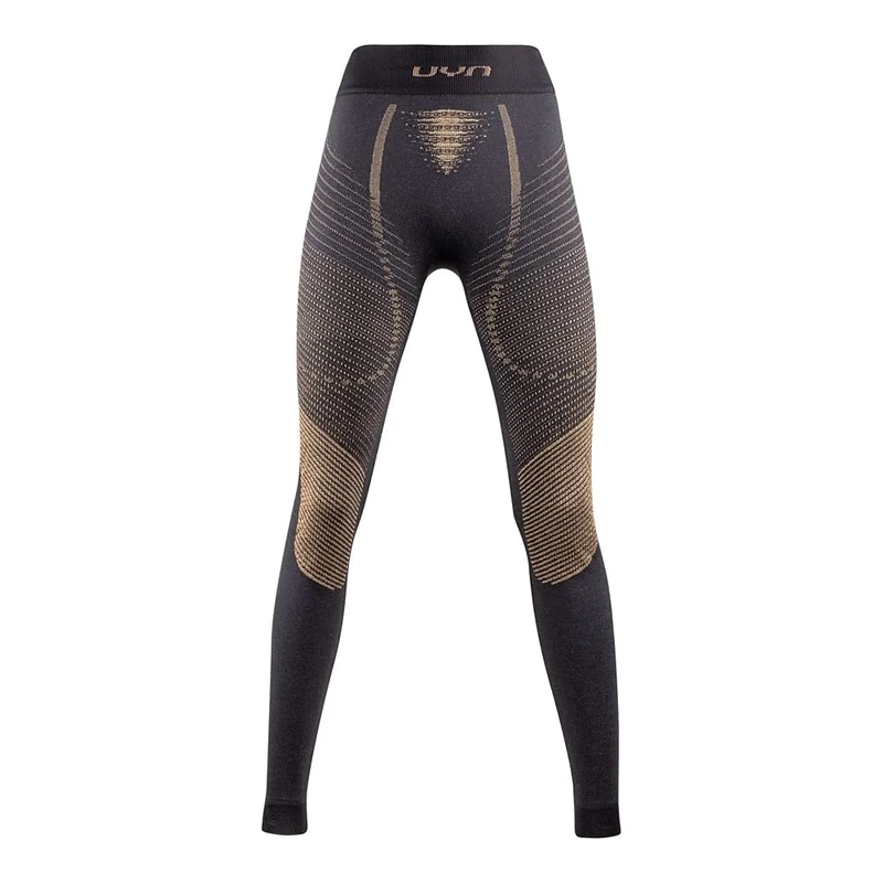 UYN U100230 FUSYON CASHMERE SHINY 2.0 UW LONG Pants Women's Golden celebrity M