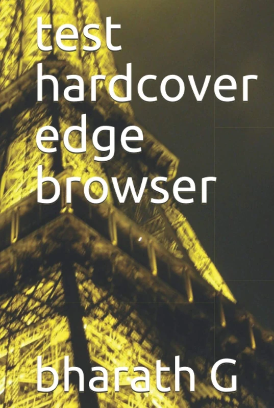 test hardcover edge browser