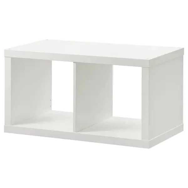 Ikea Kallax Shelf, Bookcase, Wall Shelf, Room Divider in White (77 x 42 cm)