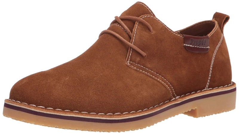 Propét Men's Finn Oxford, Tan, 8.5 UK