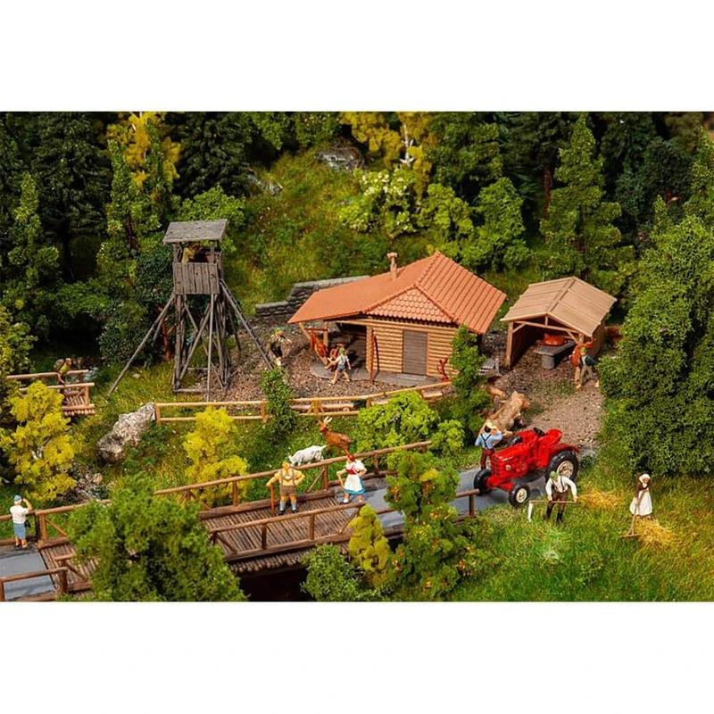 Faller FA130637 Hunting House with High Seat - Multi-Colour - Image 1