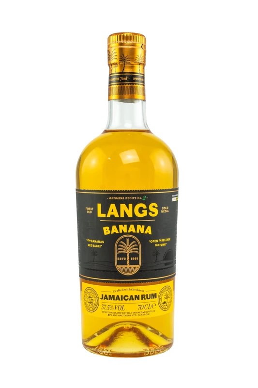 Langs Banana Flavoured Rum 70cl