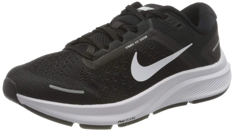 Nike CZ6721 W AIR Zoom Structure 23 Women Black/White-Anthracite UK 4
