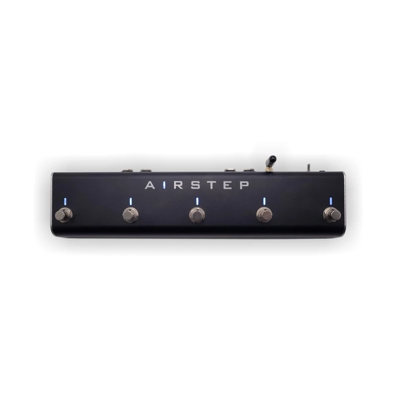 XSONIC Airstep Smart Multi Controller with MIDI, HID, 5 Foot Switches, 2 Expression Pedal Inputs, Support HX Stomp, Quad Cortex, DAW, Plugin, Youtube, Page, Breath, Hands-Free Controller