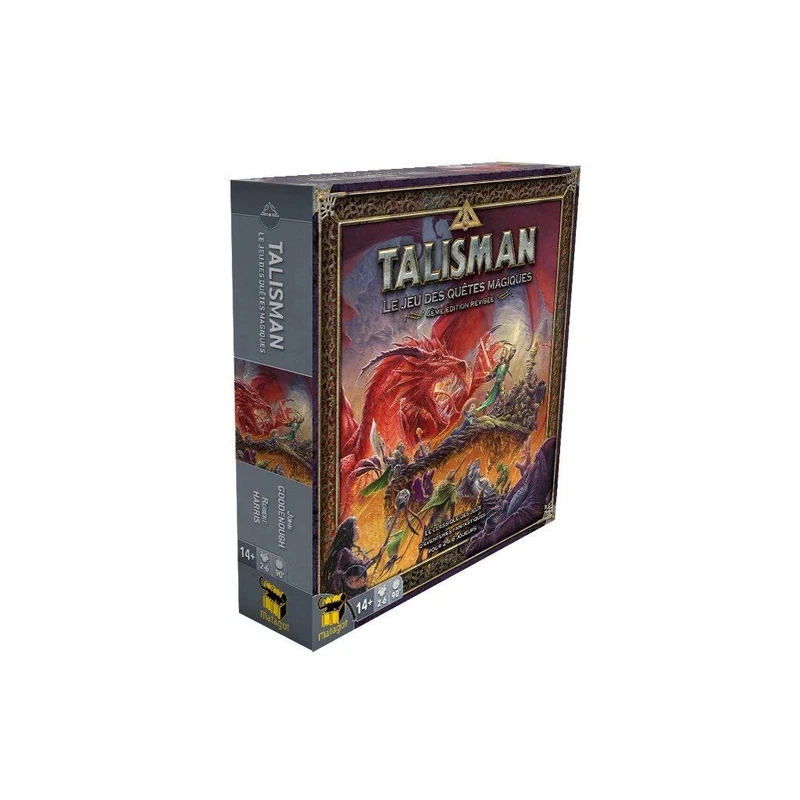 Matagot Talisman 4th Edition Board Game, French Edition MATTAL001733