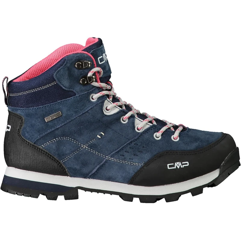 C.P.M. 39Q4906 Women’s Alcor Mid Wmn Trekking Shoes Wp, Asphalt-Fragola, 2 UK