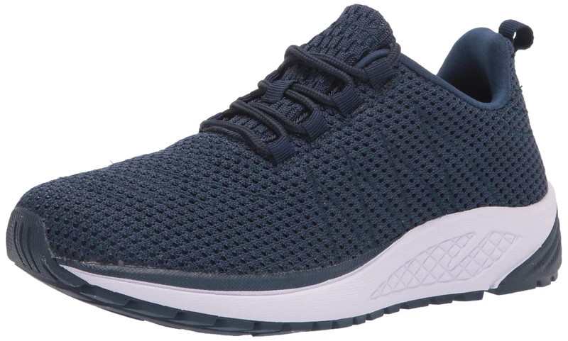 Propét Women's Tour Knit Sneaker, Indigo, 3 UK