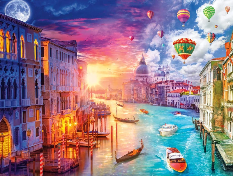 Buffalo Games - Venice, City on Water - 750 Piece Jigsaw Puzzle - Image 1