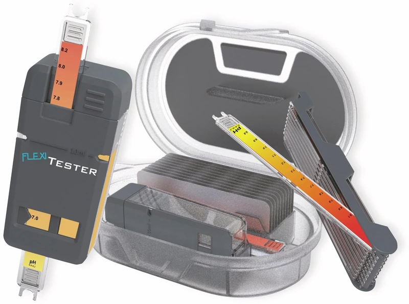 Water ID FTX500-1100 FlexiTester Base Set Chlorine/pH/TA/CYA Combination Meter - Image 1