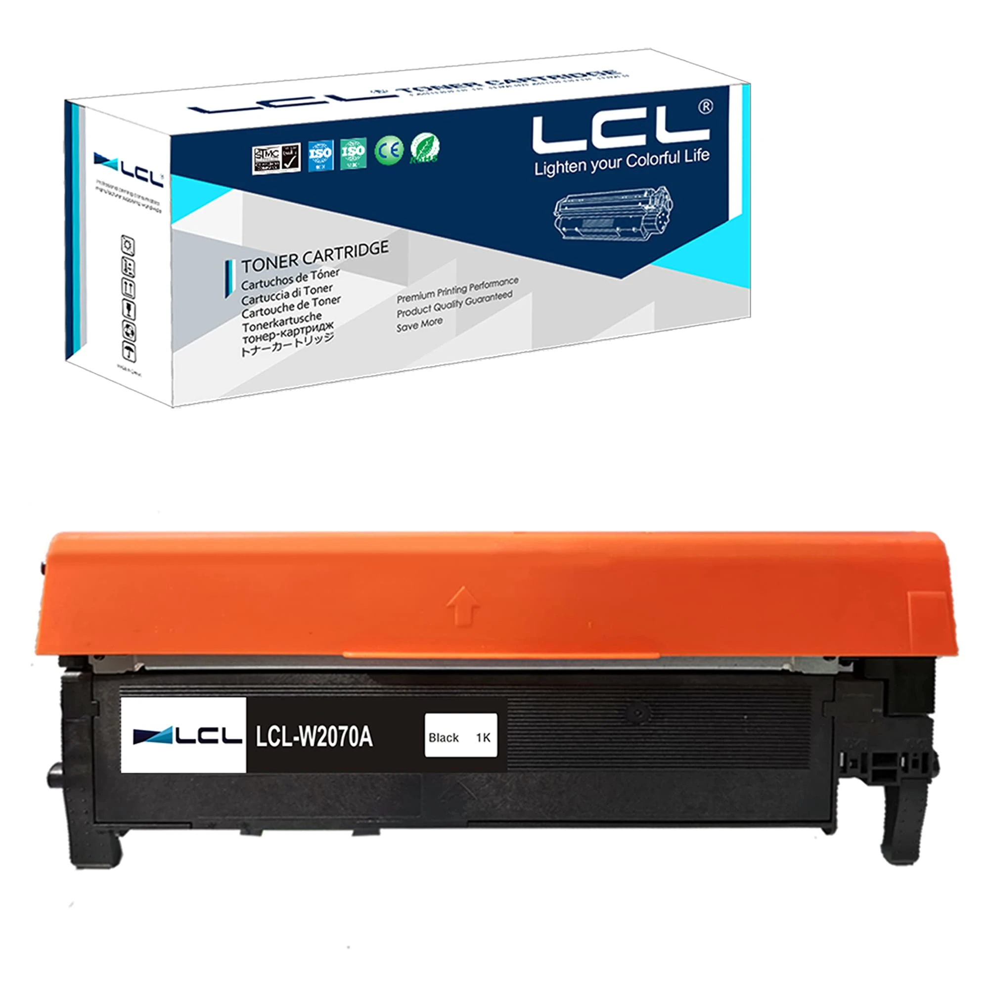 LCL Compatible 117A W2070A Toner Cartridge Replacement for HP Color Laser MFP 179fnw Color Laser 150 150nw 150a Toner Color Laser MFP 178nwg 179fwg 178nw (1PK Black)