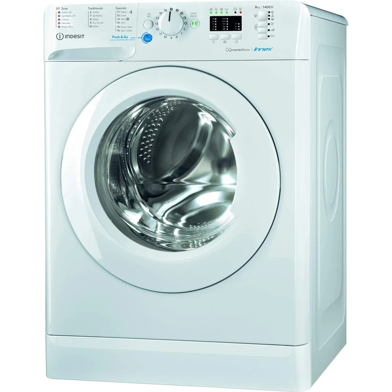 Indesit Innex 8kg 1400rpm Freestanding Washing Machine - White