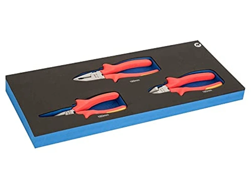 IRIMO Foam Isolated Pliers, Cutting, 3 Pieces 1/3