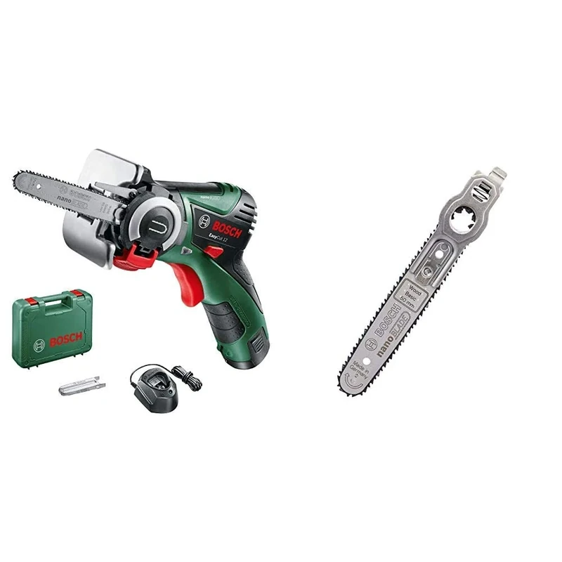 Bosch Home and Garden EasyCut 12 + nanoBLADE Wood Basic 50 Blade