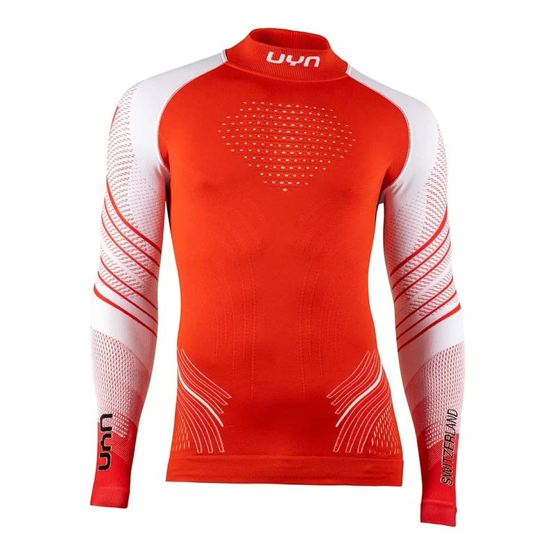 UYN U100210 NATYON 2.0 SWITZERLAND UW LG_SL.TURTLE NECK T-shirt Men's SWISS XXL