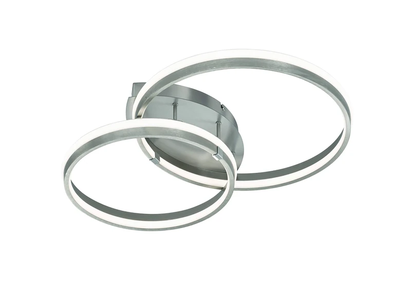 Fischer & Honsel Ceiling Light, Metal, Nickel Colour