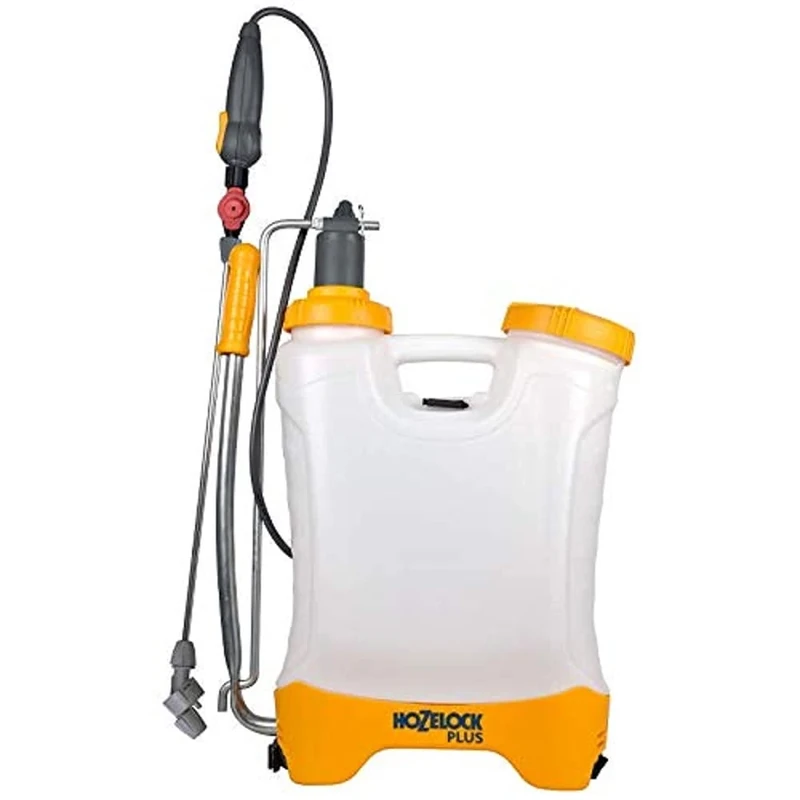 HOZELOCK - Knapsack Pression Sprayer Pulsar Plus 12L Comfort : Ideal for Large-areas, Comfortable, Easy Pumping Action, Reinforced and Adjustable Carry Straps, 60cm Aluminium Lance [4712B0000]