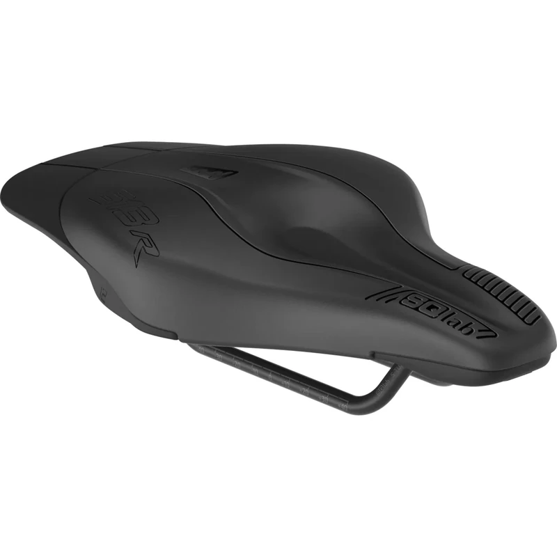 SQlab Unisex - Adult 613 Ergowave R Triathlon Bike Saddle - Black, 11 cm