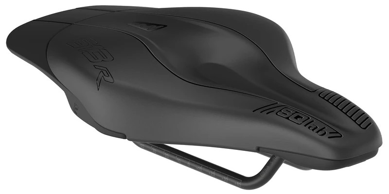 SQlab Unisex - Adult 613 Ergowave R Triathlon Bike Saddle - Black, 12 cm