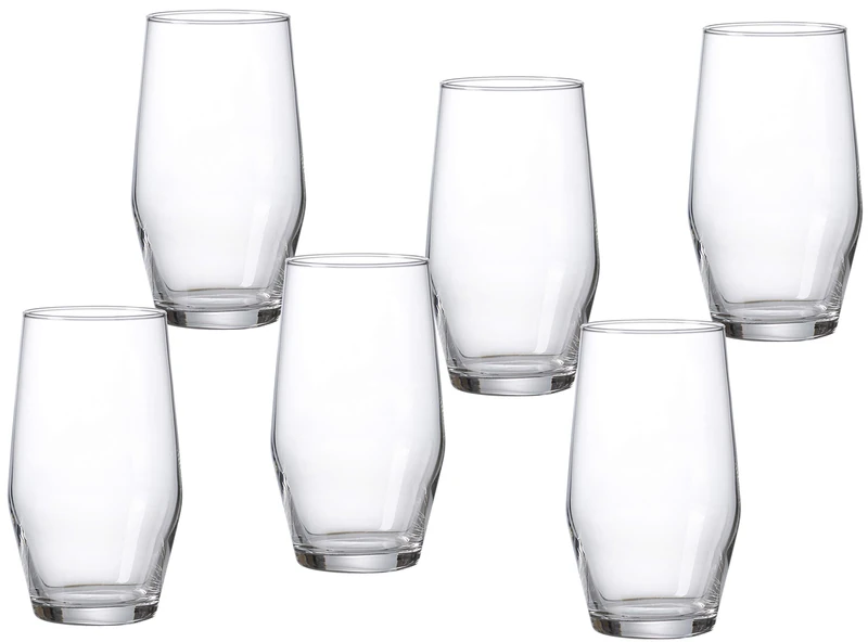 Ritzenhoff & Breker Set of 6 Salsa High Drink Glasses 480ml - Image 1