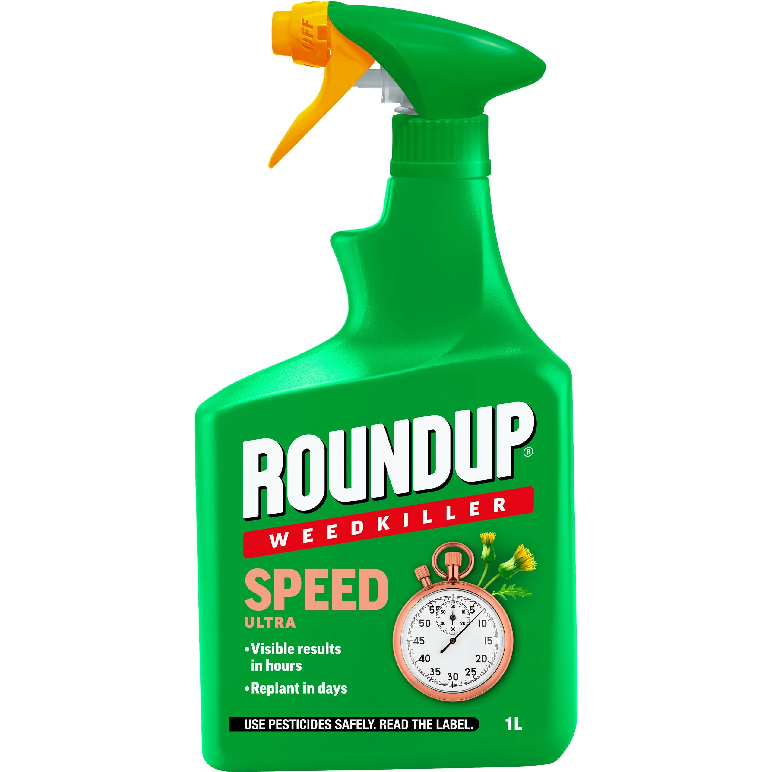 Roundup Speed Ultra Weedkiller, Ready to Use, 1L