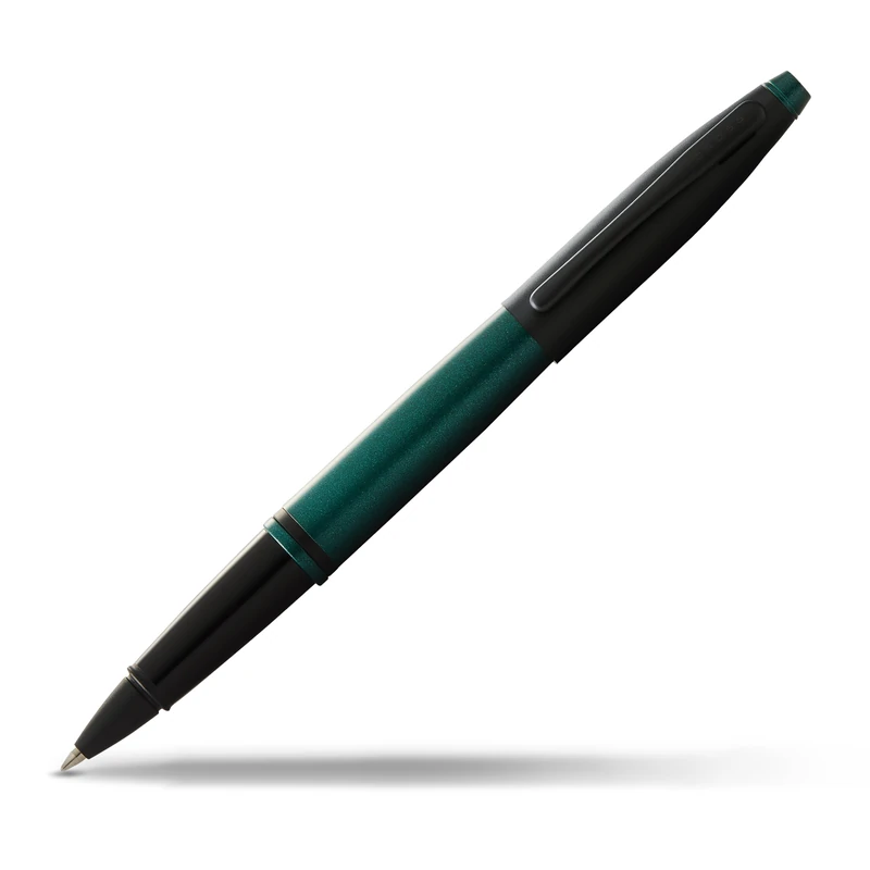 CROSS Calais Matte Green and Black Lacquer Rollerball Pen
