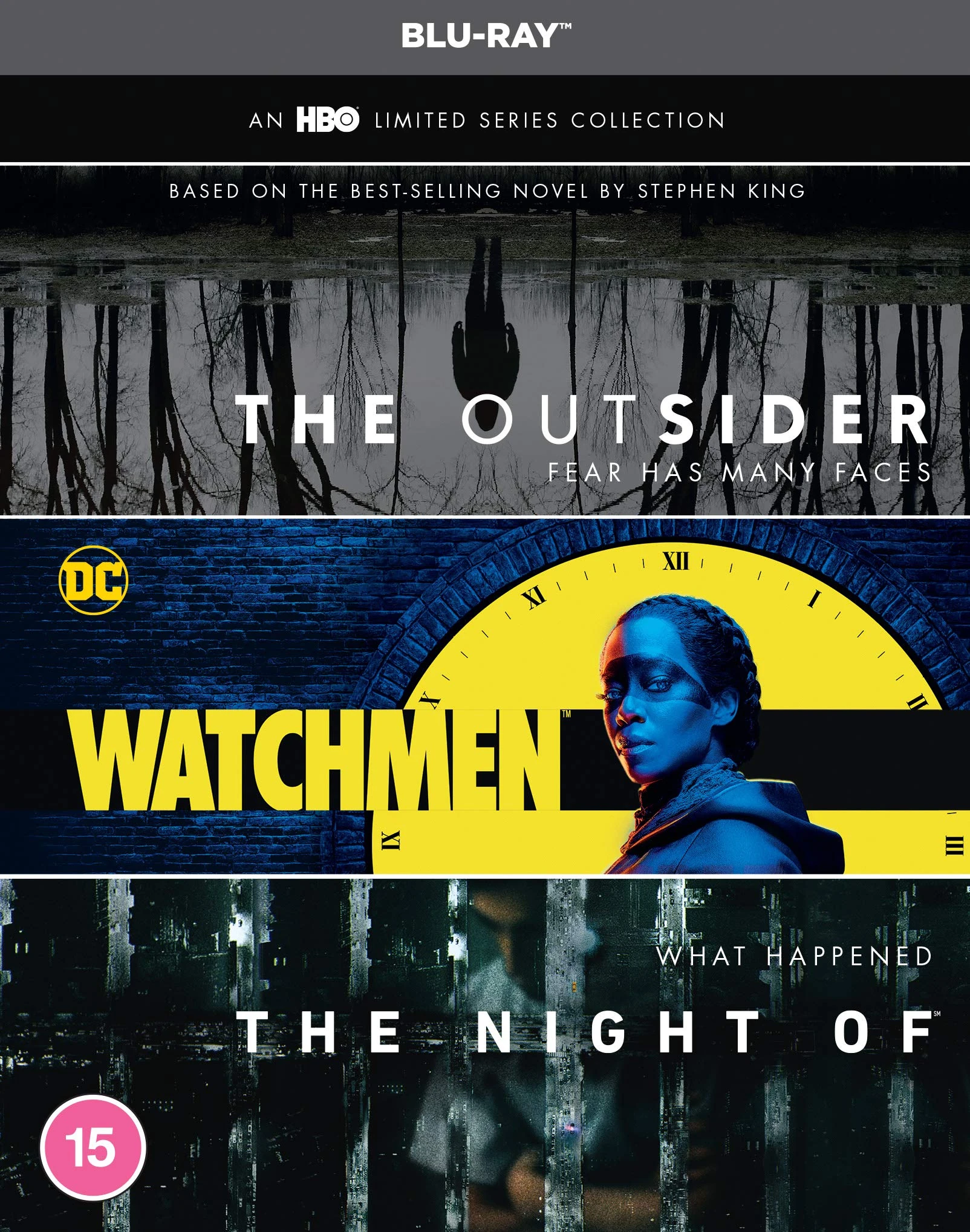An HBO Limited Series Collection [The Outsider / Watchmen / The Night Of] [Blu-ray] [2020] [Region Free]