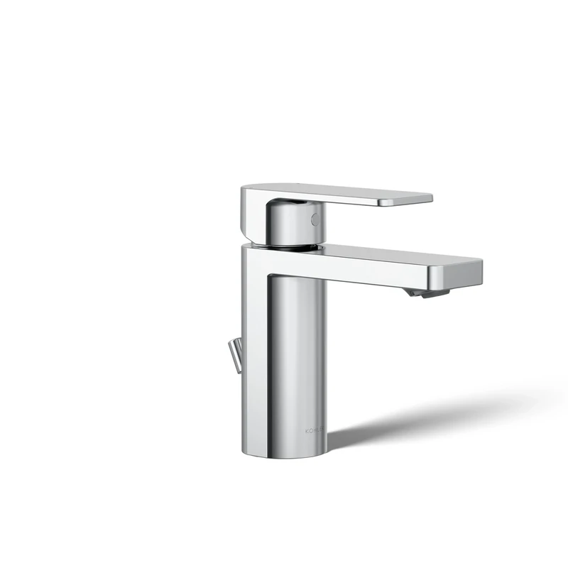 KOHLER K-23472-4-CP Parallel Bathroom Sink Faucet, Polished Chrome