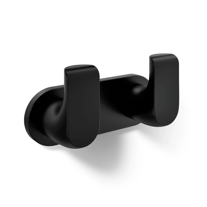 Kohler Avid Double Robe Hook, Matte Black