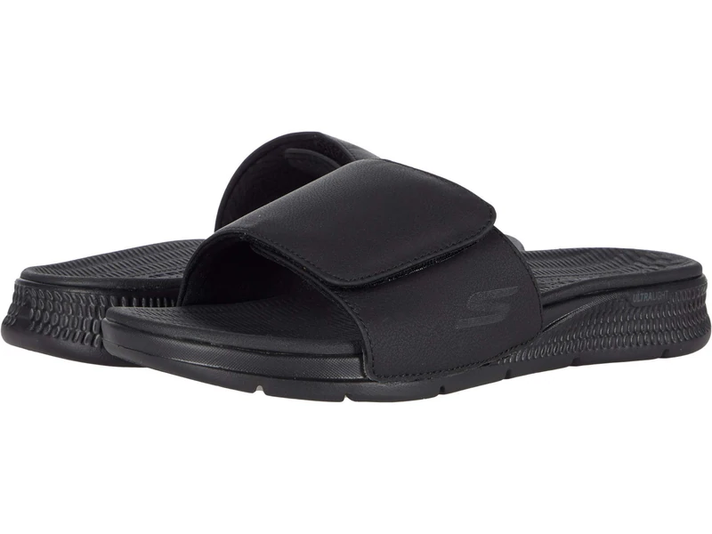 Skechers Men's GO CONSISTENT Sandal Watershed Slide, Black Synthetic, 8 UK
