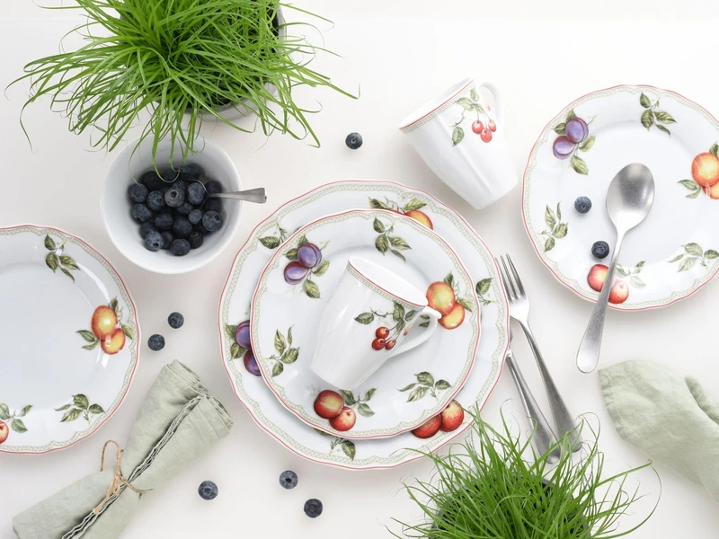 CreaTable, 16999, Flora Orchard Series, Combination Service 16 Pieces - Image 1