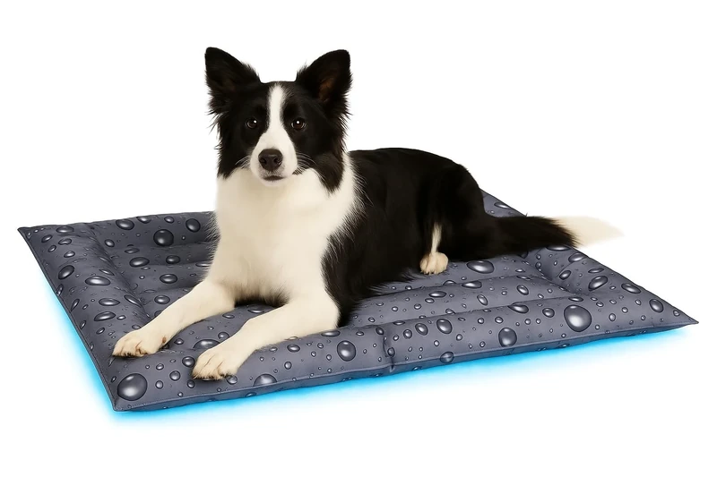Flamingo COOLING BED FRESK DROP GREY L 76X91CM