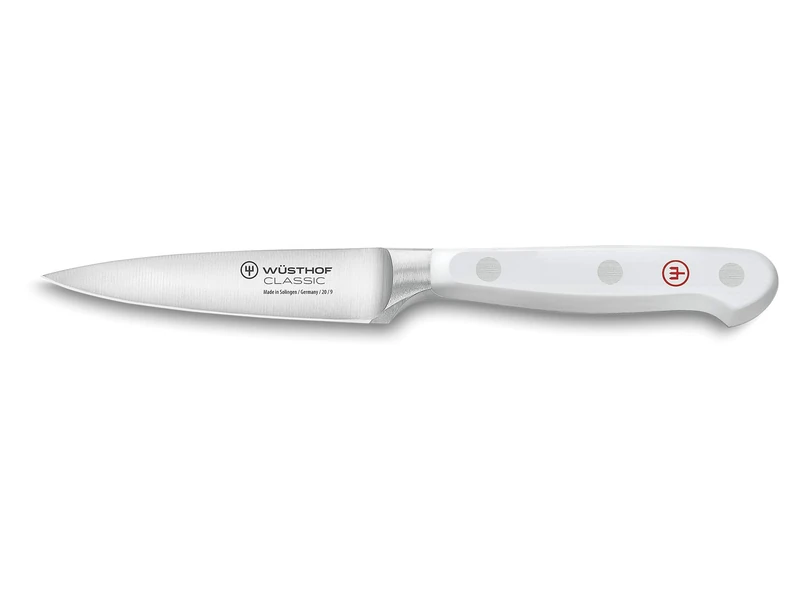 Wüsthof Classic White 3.5 Inch Paring Knife, 9 cm