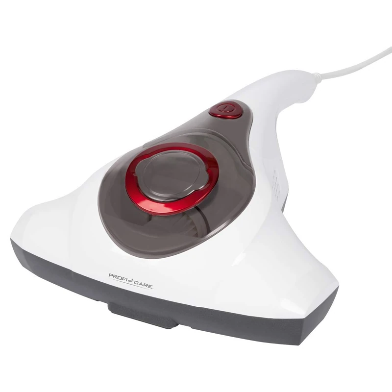 ProfiCare PC-MS 3079 Mite Vacuum Cleaner with Cable, Ideal for Sofa, Bed, Couch, Mattresses, Carpet or Cushions, Cleaning Mites and Dust, with UV Light Lamp, 300 Watt, White - Image 1