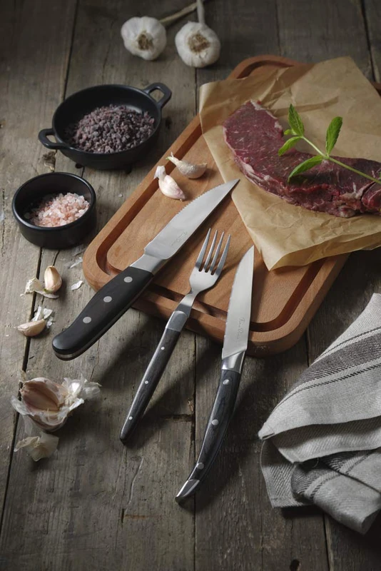 Fine Dine 781050 Corfu Steak Fork,Set of 6 pcs - Image 1