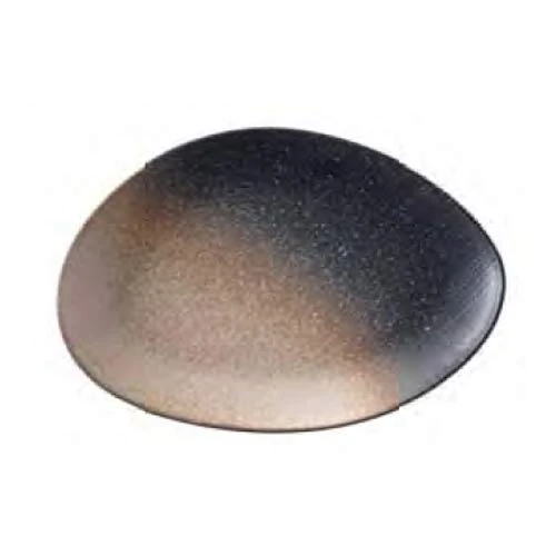 Fine Dine 774793 Moon Organic Shape Plate, 330mm Diameter
