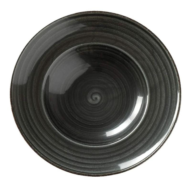 Fine Dine 775035 Onyx Flat Plate, 260mm Diameter,