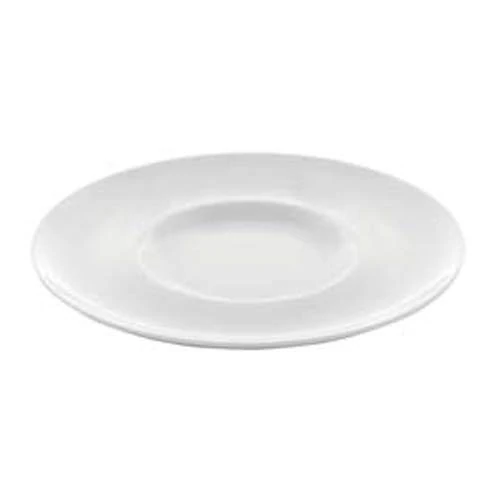 Fine Dine 774366 Bianco Wide Rim Flat Plate, 310mm Diameter,