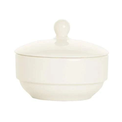 Fine Dine 770832 Crema Sugar Bowl With Lid, 100mm Diameter,
