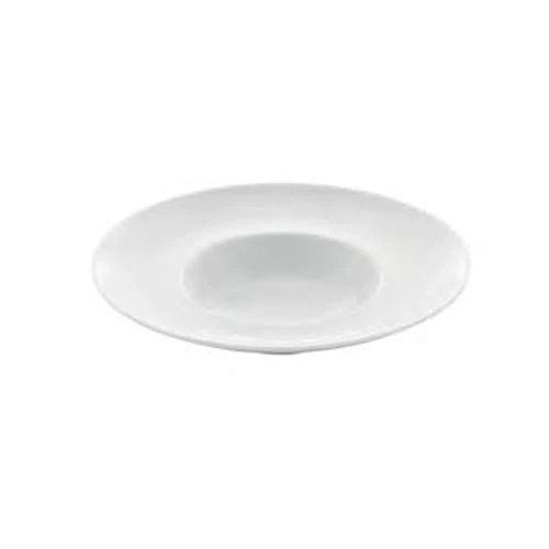 Fine Dine 774373 Bianco Wide Rim Deep Plate, 270mm Diameter,