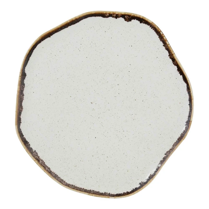 Fine Dine 04ALM003250 Porland Pure Seasons Sand Plate, 340mm Diameter,